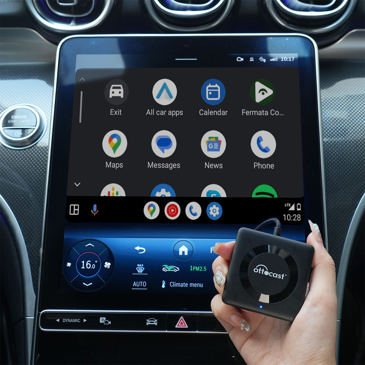 Car TV Mate Max IV Universale: CarPlay Wireless e Android Auto con contenuti multimediali HDMI