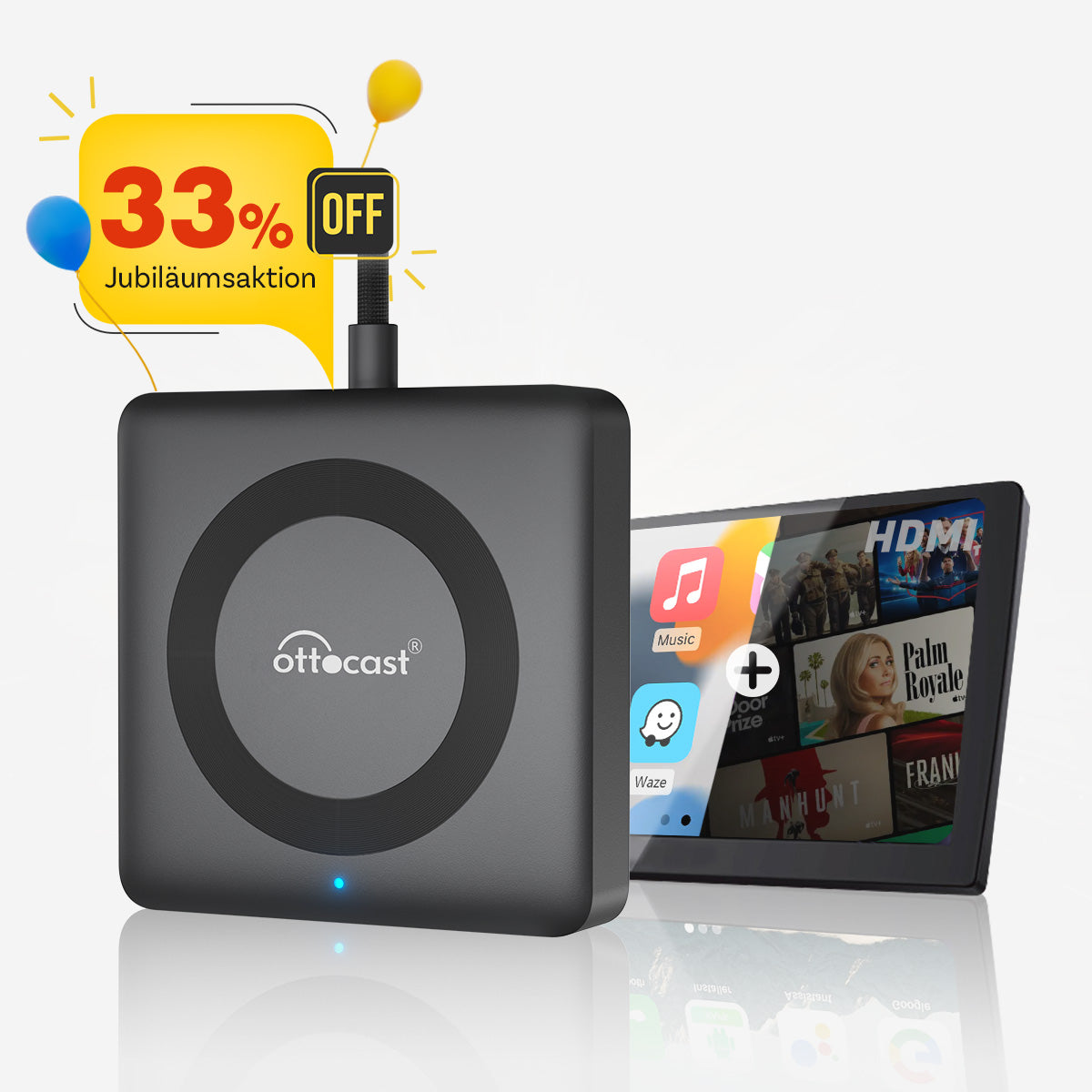 Ottocast® Car TV Mate Max