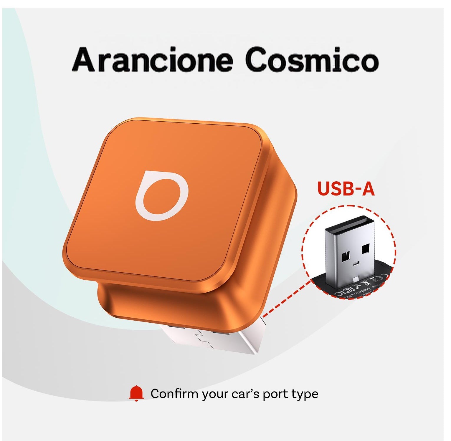 OTTOCAST® Mini Cube 3.0 Wireless CarPlay and Android Auto Adapter