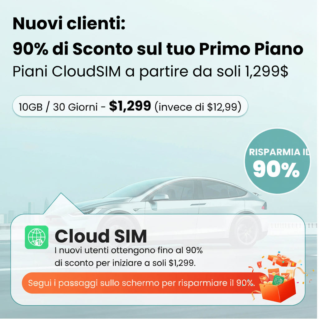 Ottocast CloudSIM - 10GB/30GB/60GB/120GB