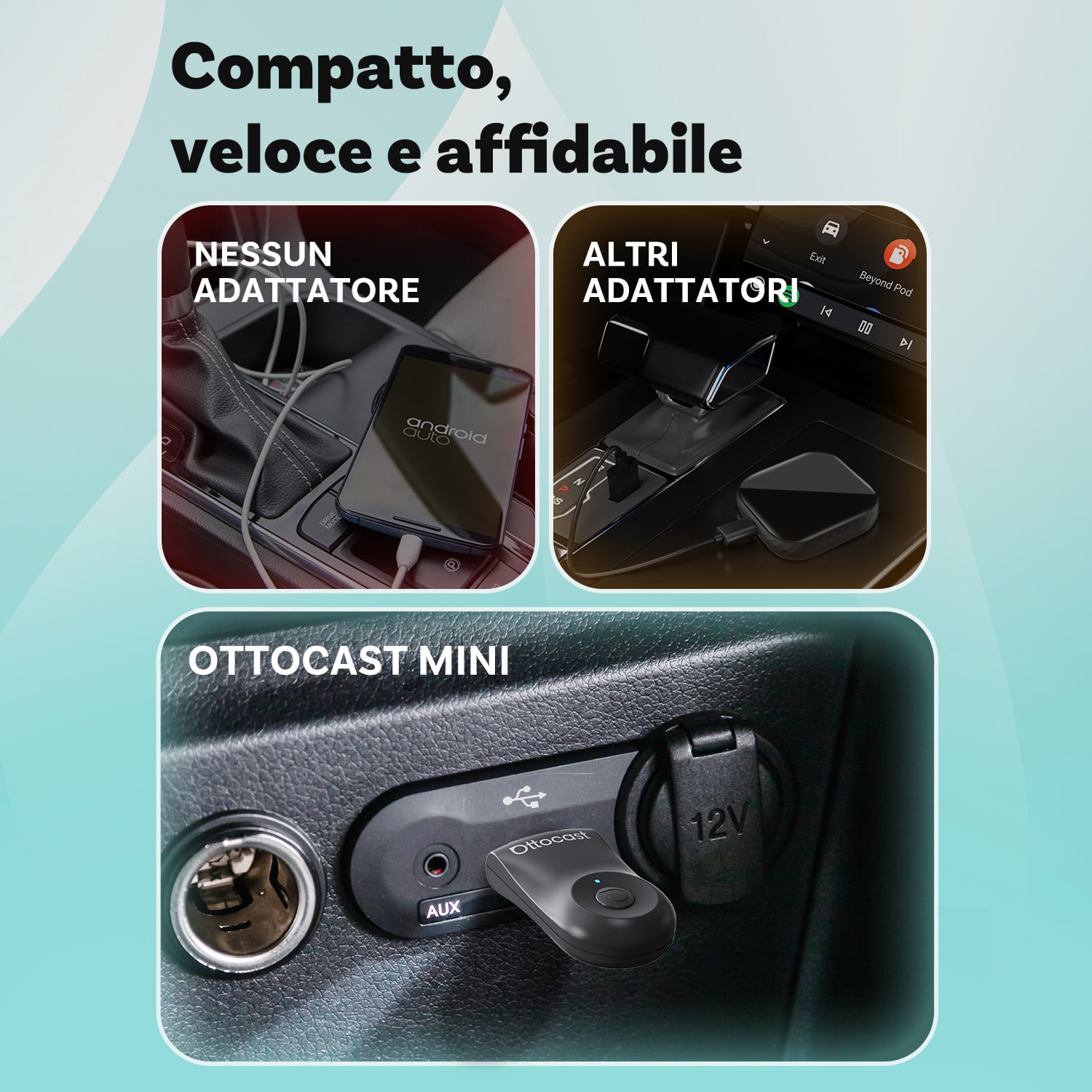 Ottocast-Mini-Adattatore-Wireless-CarPlay-Android-Auto-Plug-e-Play