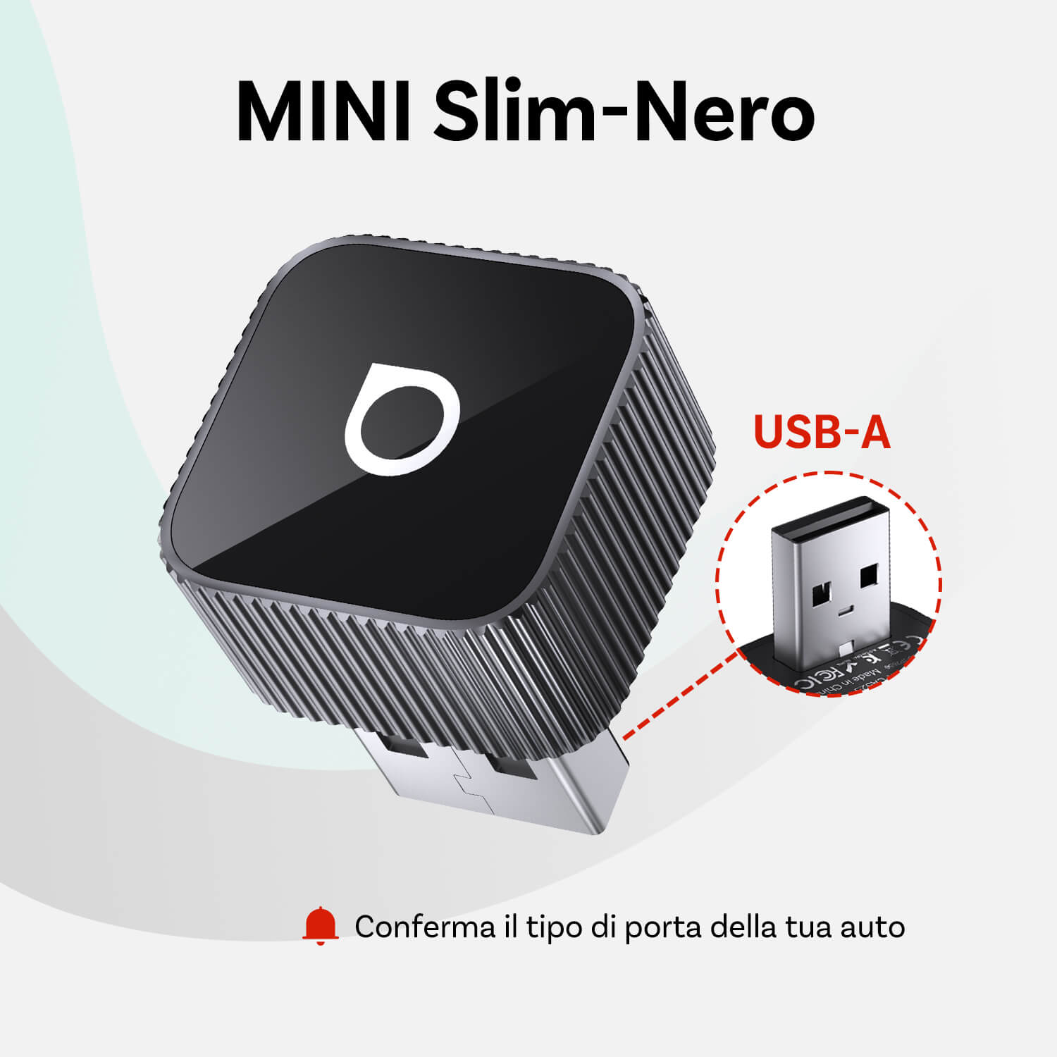Ottocast® Mini Cube 3.0 Wireless Adapter for CarPlay and Android Auto