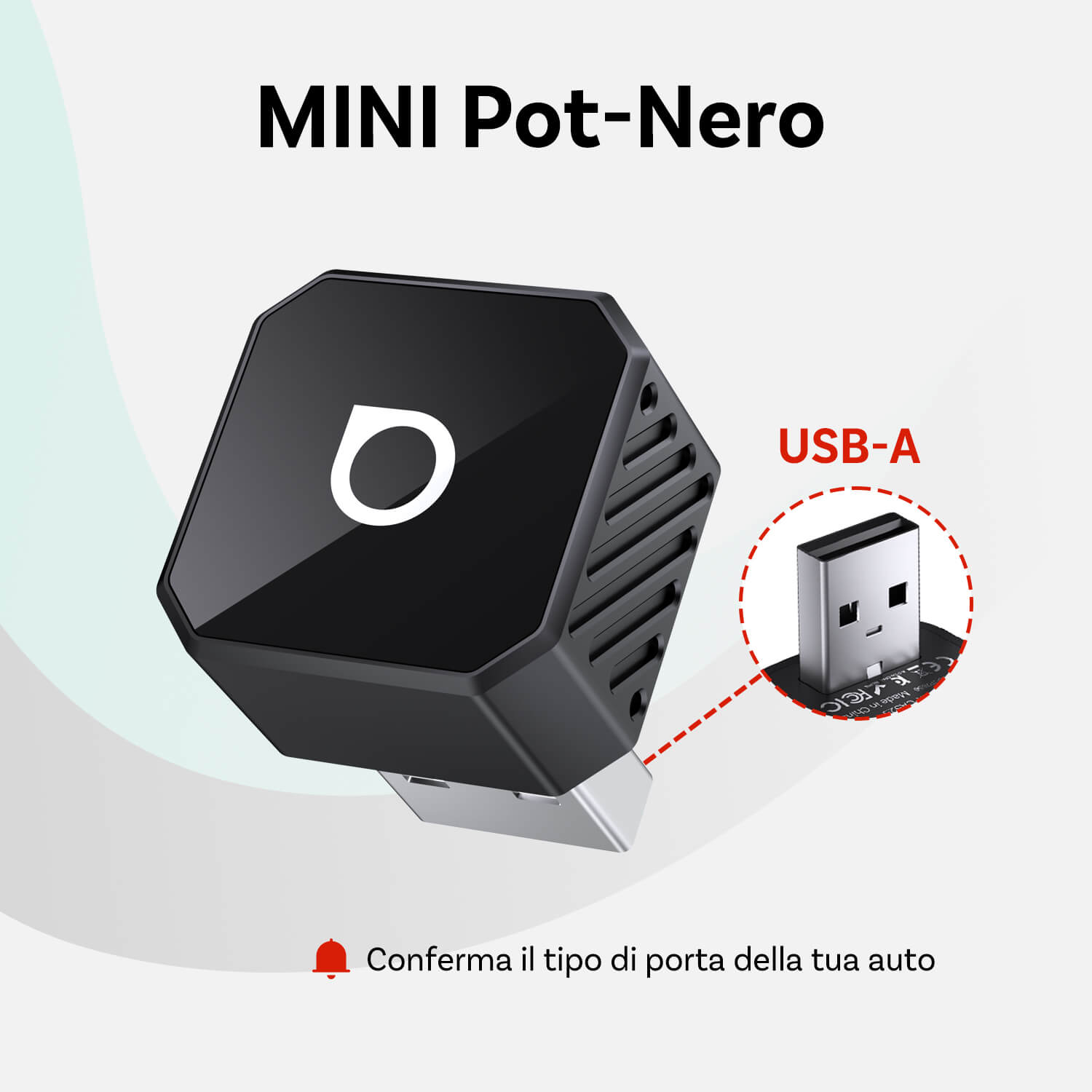 Ottocast® Mini Cube 3.0 Wireless Adapter for CarPlay and Android Auto