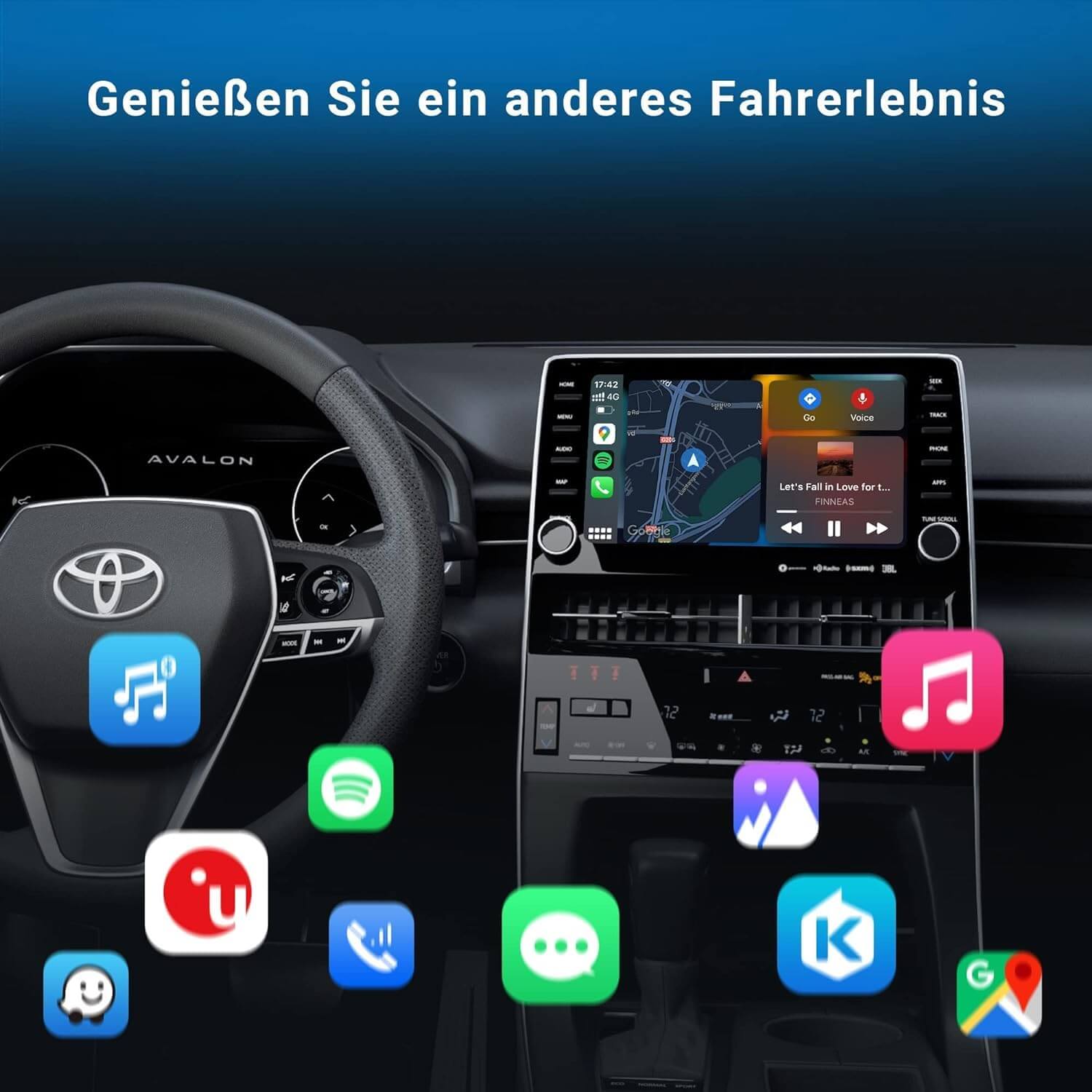 Ottocast® U2-AIR Adattatore CarPlay Wireless