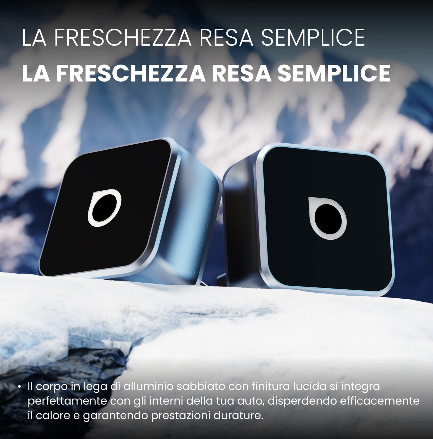 OTTOCAST® Mini Cube 3.0 Adattatore Wireless CarPlay e Android Auto