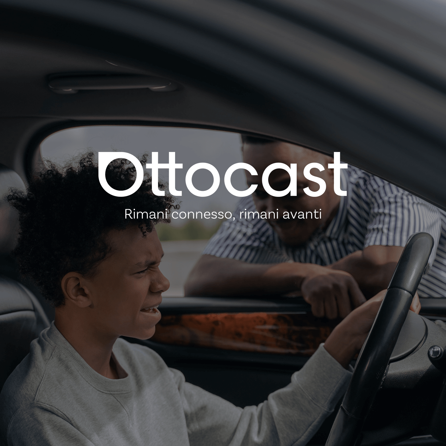 Ottocast® Mini Cube 3.0 Adattatore Wireless per CarPlay e Android Auto