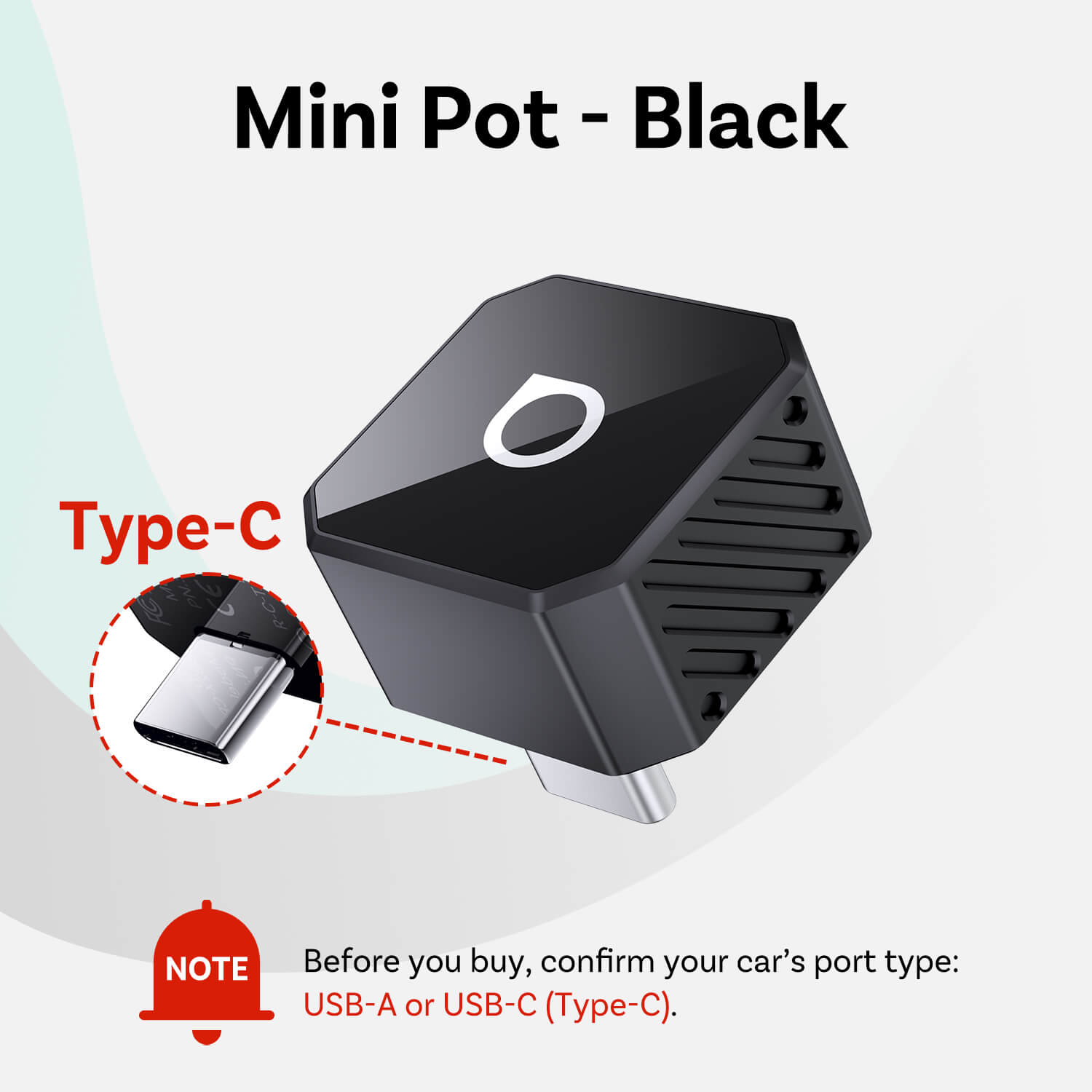 Ottocast® Mini Slim 3.0 Wireless CarPlay and Android Auto Adapter