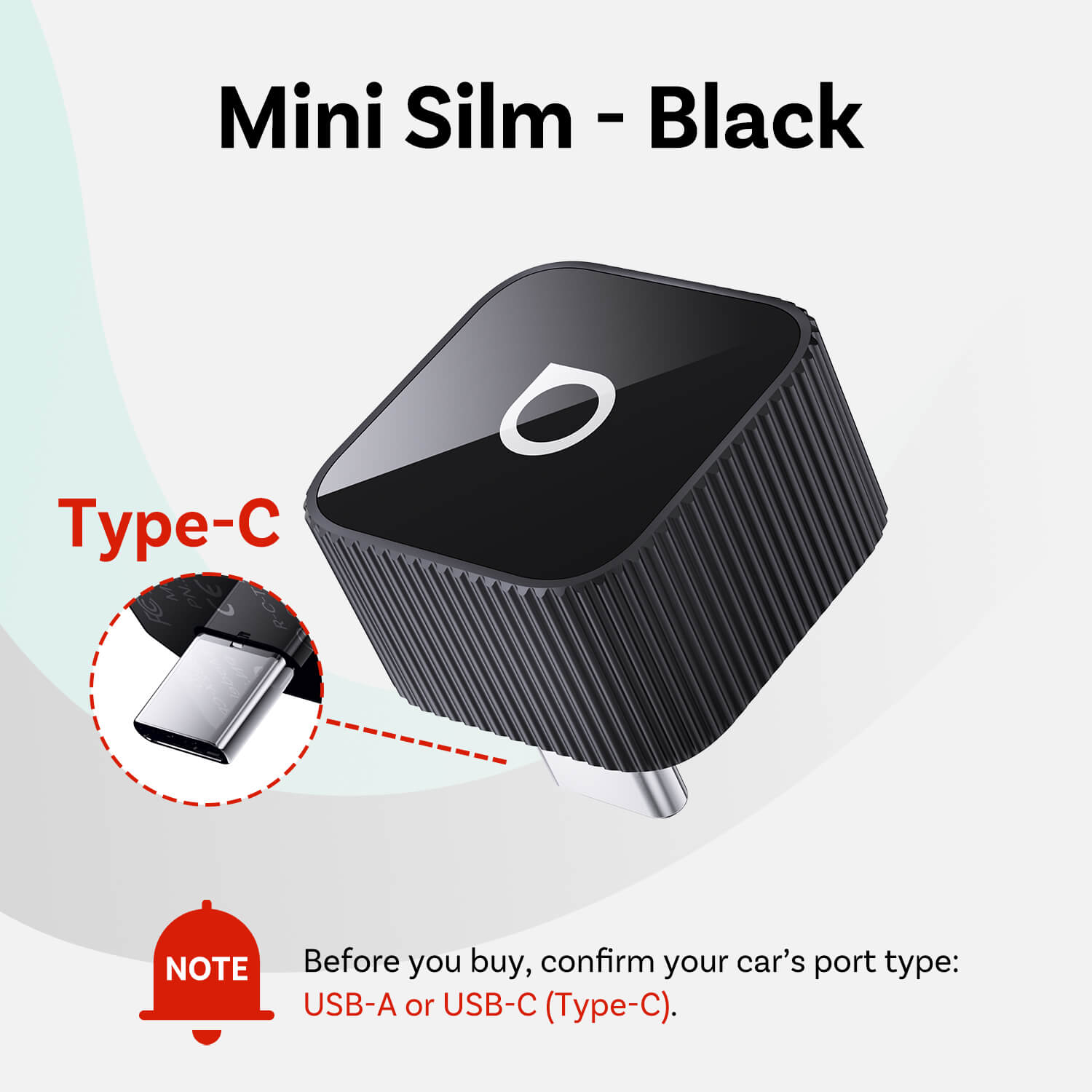 Ottocast® Mini Slim 3.0 Adattatore Wireless CarPlay e Android Auto