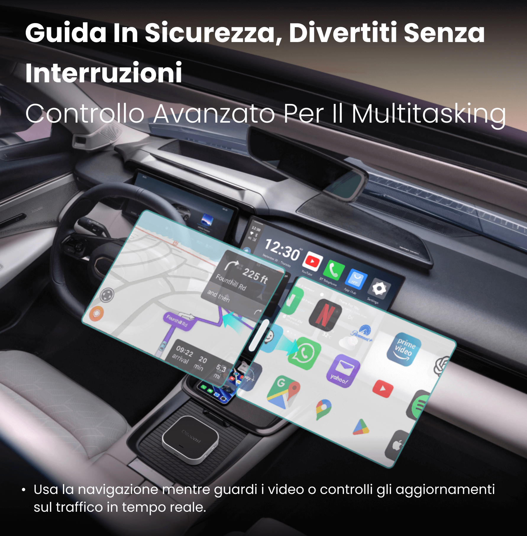 Ottocast® OttoAibox E2 CarPlay AI Box