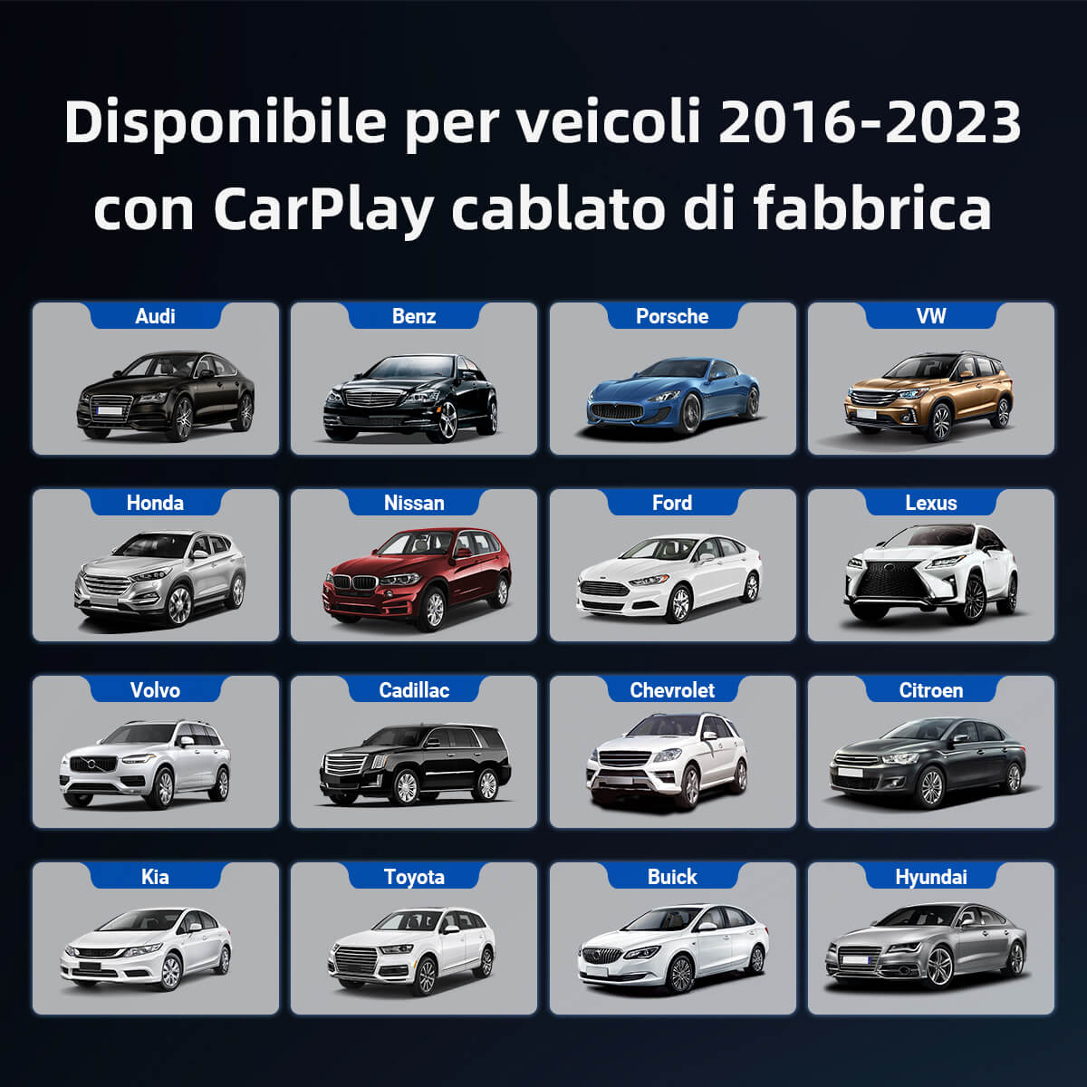 ottocast-Play2video-pro-Adattatore-wireless-apple-CarPlay-e-Android-Auto-Adatto-all'uso-nel-98%-dei-modelli-di-auto