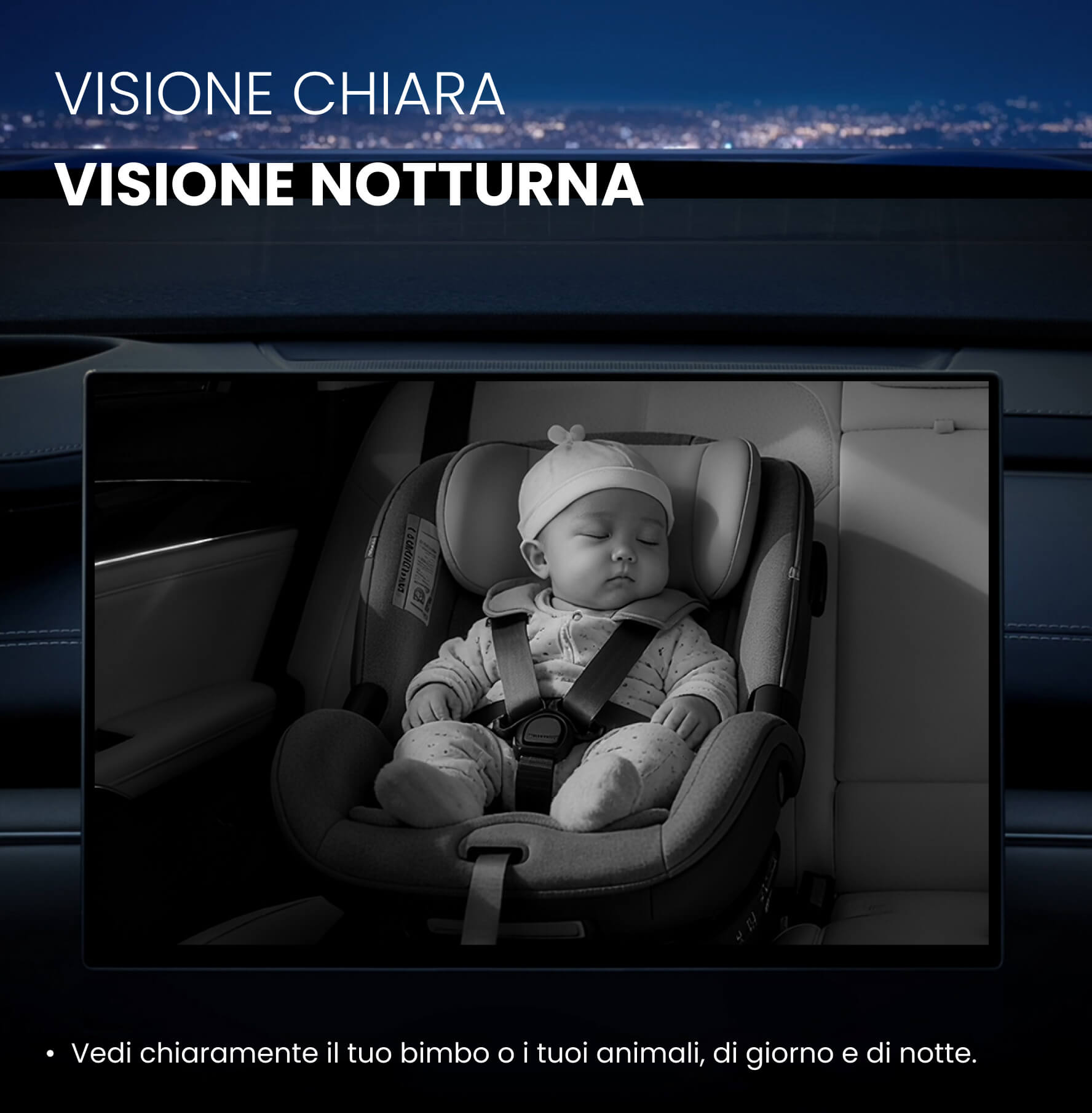 OTTOCAST® Cabin Care Adattatore CarPlay Wireless con Monitoraggio