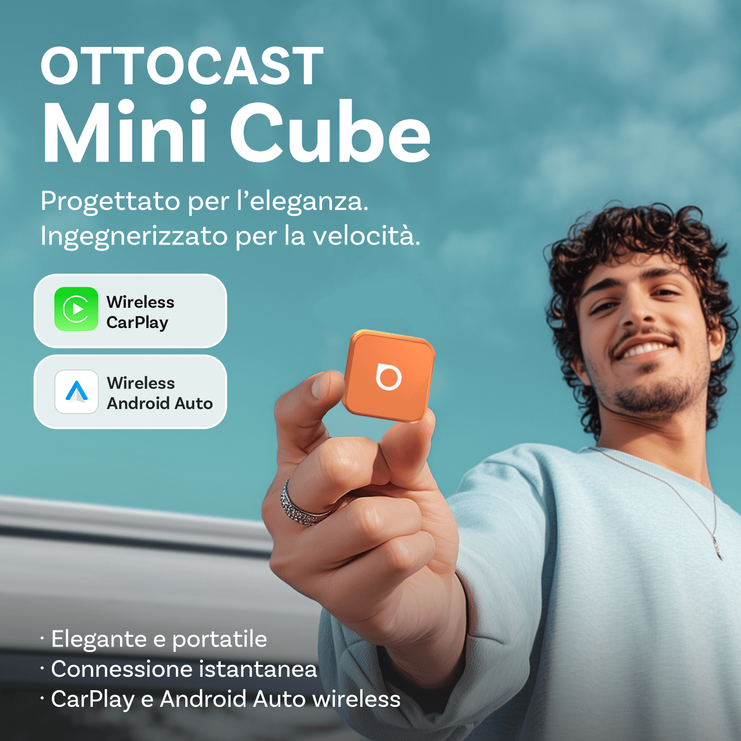 Mini cube 3.0 Adapter - Cosmic Orange