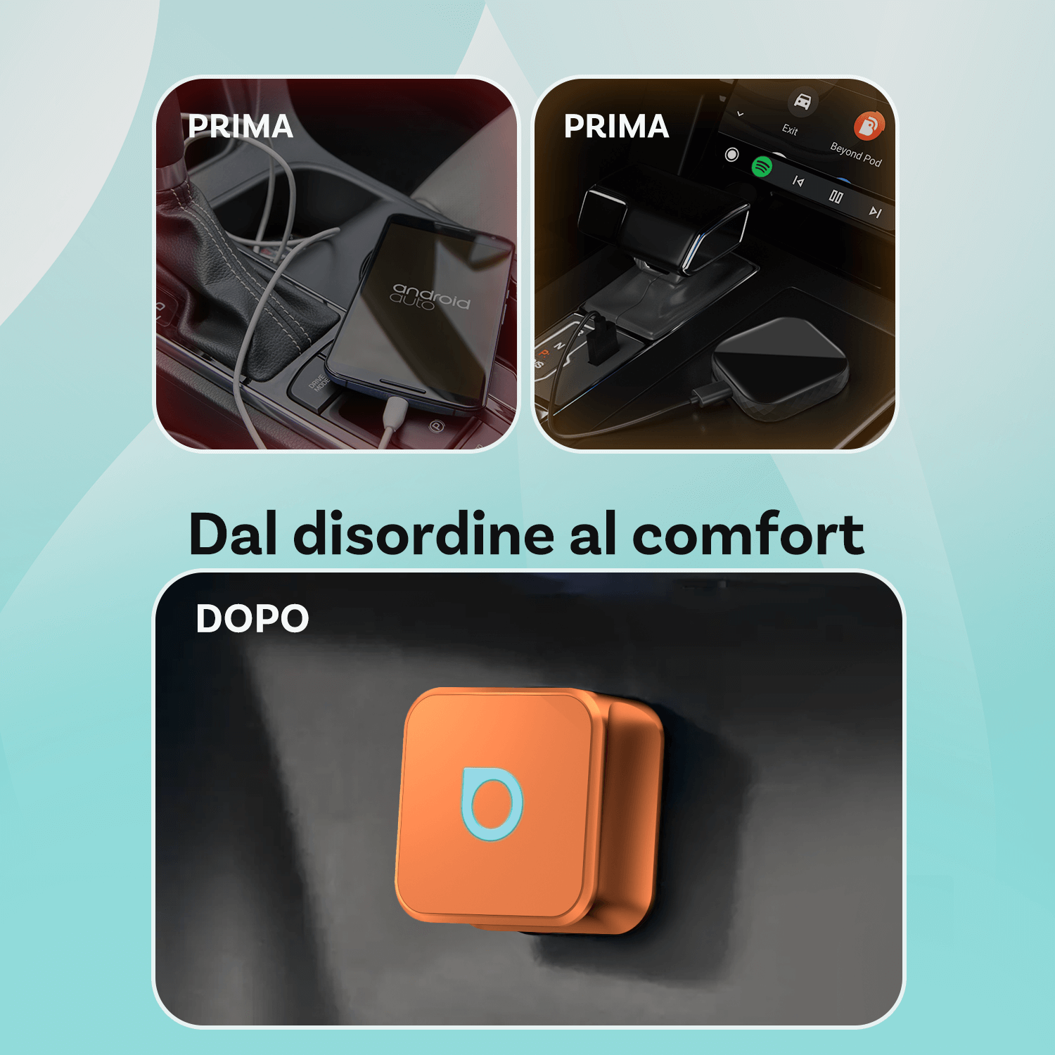 Mini cube 3.0 Adapter - Cosmic Orange