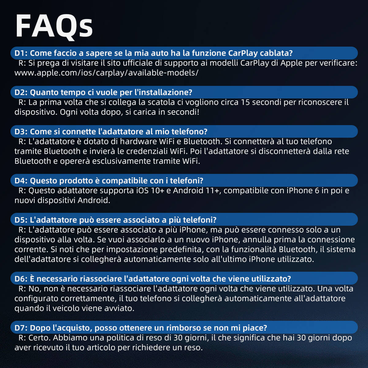 ottocast-play2video-pro-Adattatore-wireless-CarPlay-e-Android-Auto-FAQs