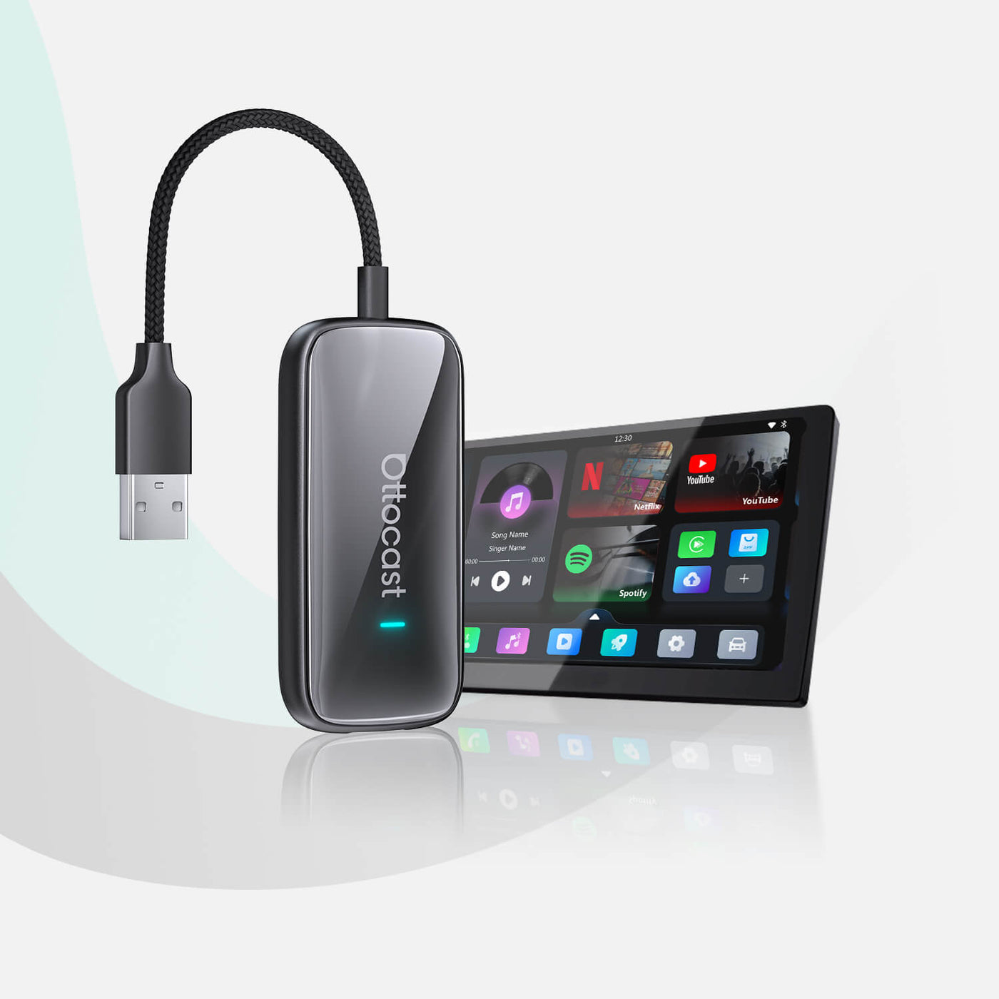 OTTOCAST® Play2Video Ultra Adattatore All-in-1 Con App Hub