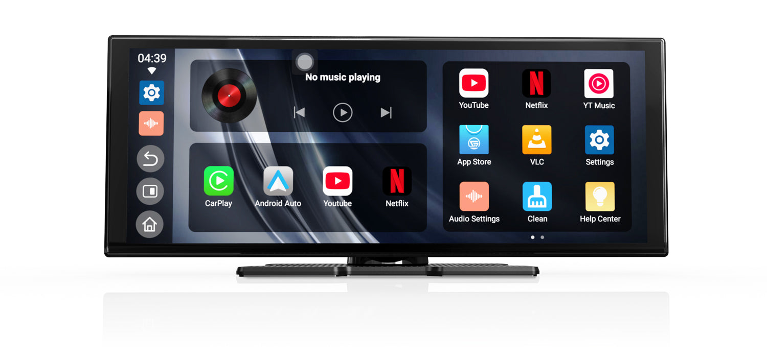 OTTOCAST® Screen Flow Wireless CarPlay and Android Auto Display