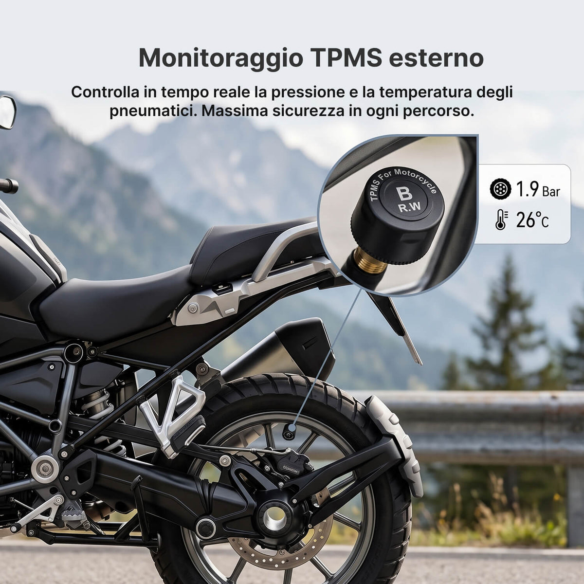 Schermo Intelligente per Moto con Telecamera