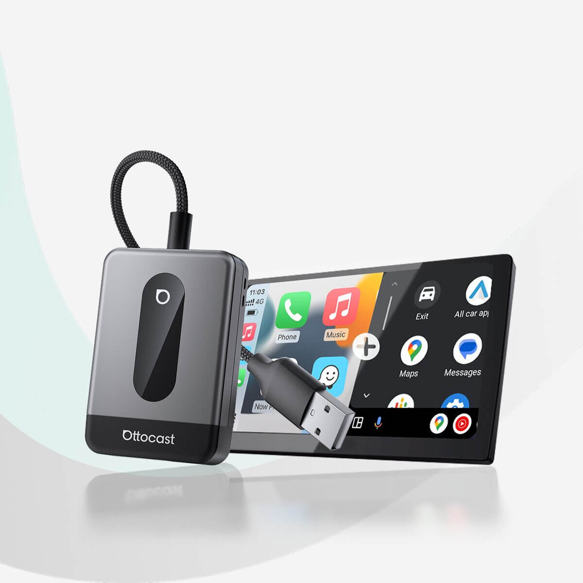 U2Air Edge – Adattatore Wireless per CarPlay e Android Auto