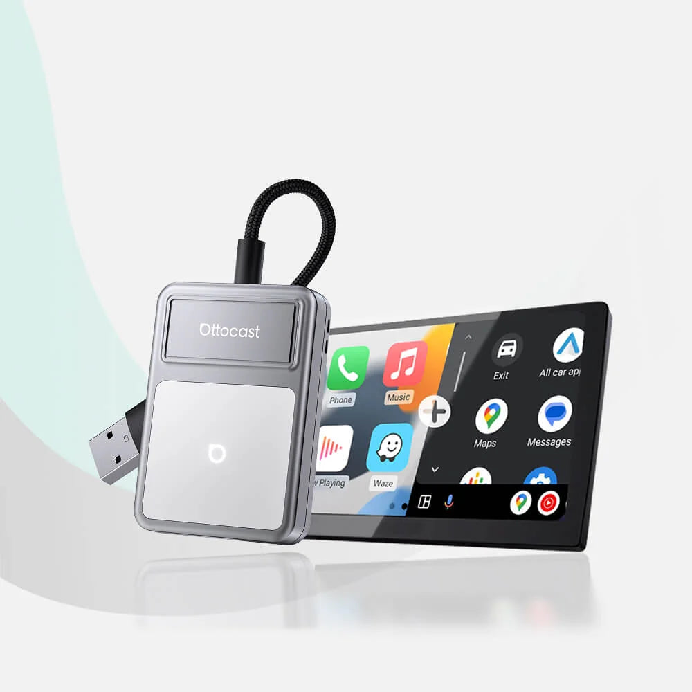 OTTOCAST U2Air Edge – Adattatore Wireless per CarPlay e Android Auto