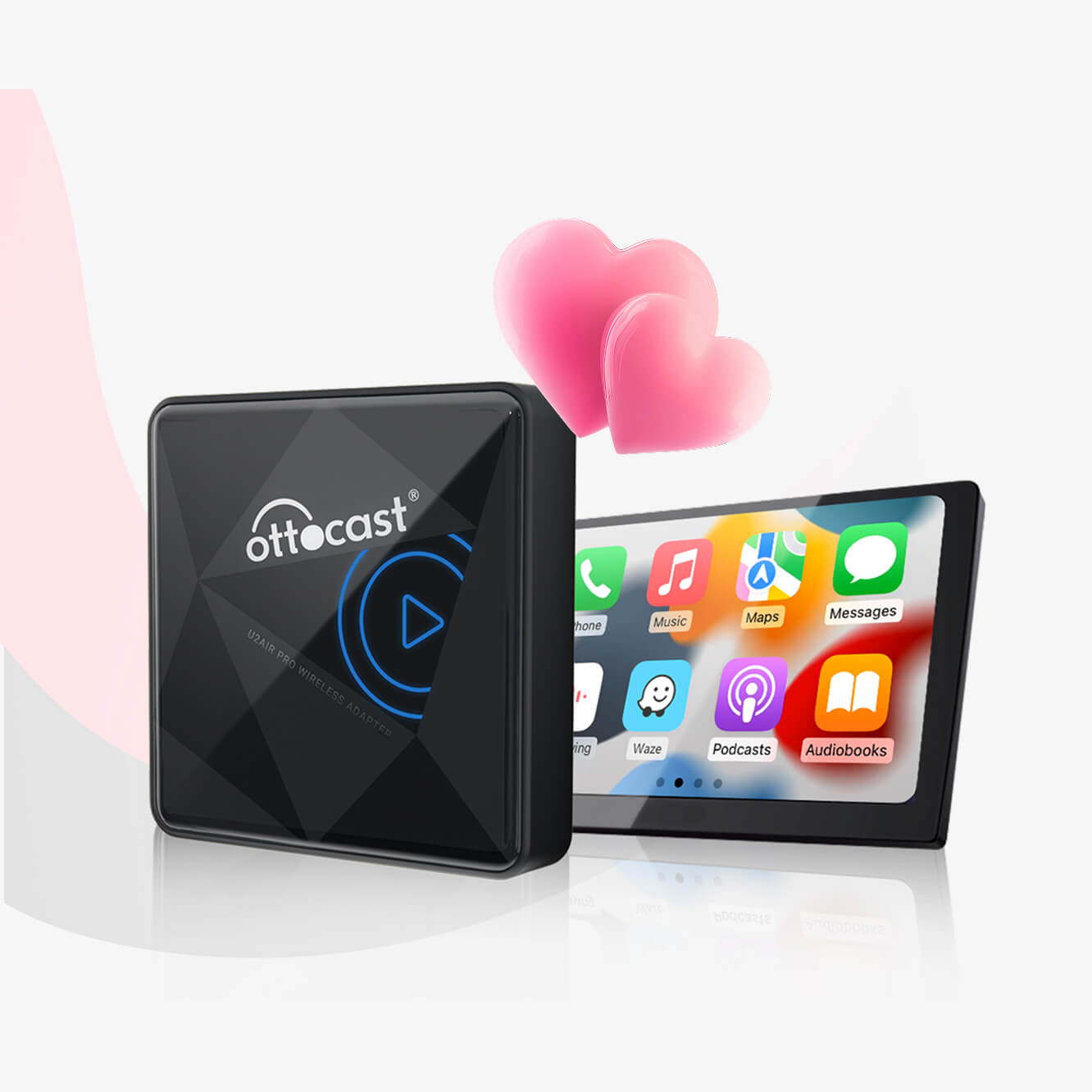 Ottocast® U2AIR Pro Adattatore CarPlay Wireless
