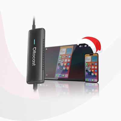 Ottocast® Mirror Touch Adattatore Wireless CarPlay