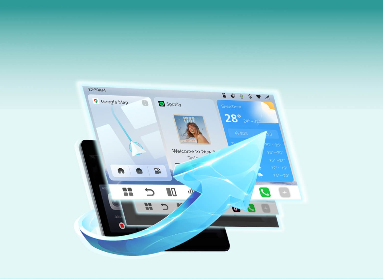 <h3>Wireless CarPlay & Android Auto</h3>