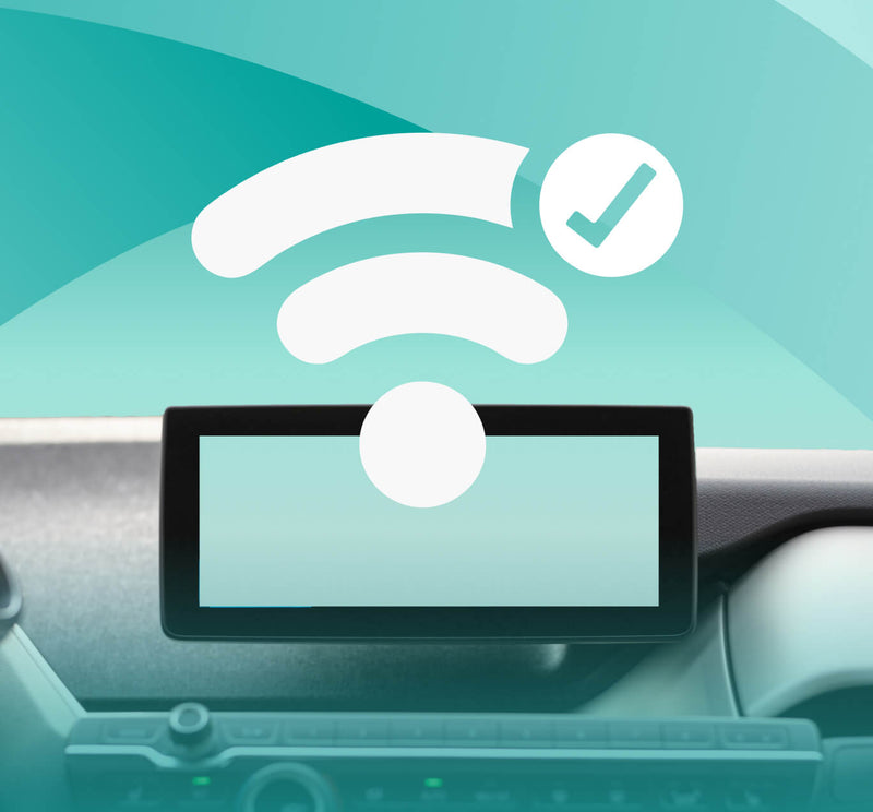 <h4><strong>Sul display dell’auto appare la connessione wireless</strong></h4>