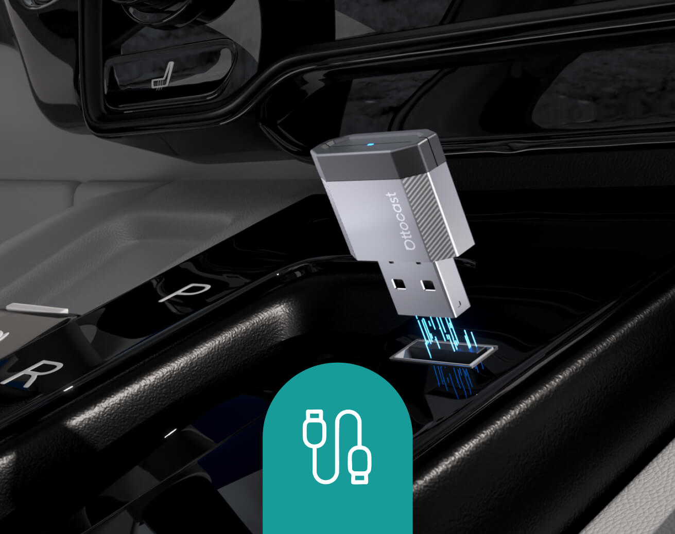 <h4><strong>Collega alla porta USB</strong></h4>