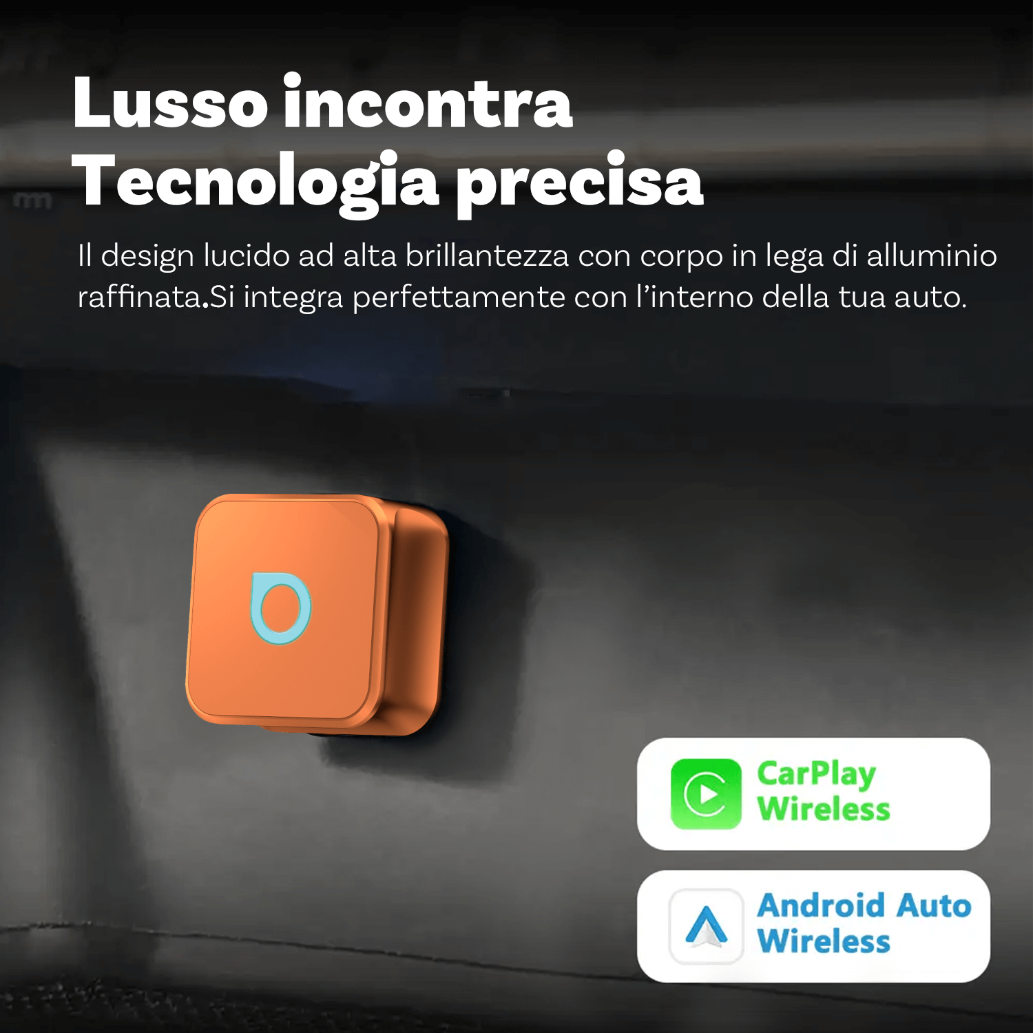 Mini cube 3.0 Adapter - Cosmic Orange