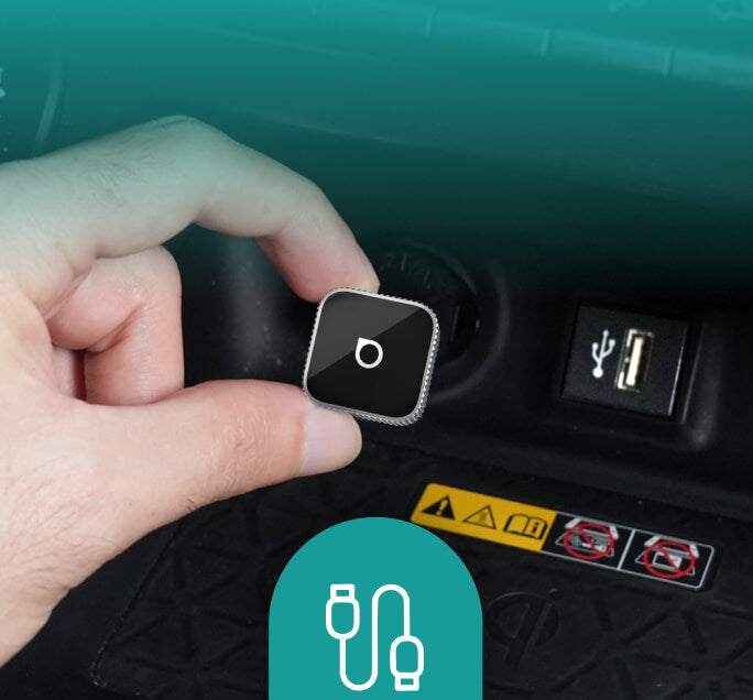 <h4>Collega alla porta USB</h4>