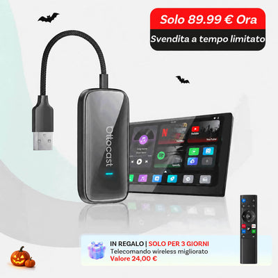 OTTOCAST® Play2Video Ultra Adattatore All-in-1 Con App Hub