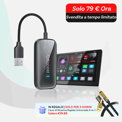 OTTOCAST® Play2Video Ultra Adattatore All-in-1 Con App Hub