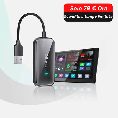 OTTOCAST® Play2Video Ultra Adattatore All-in-1 Con App Hub