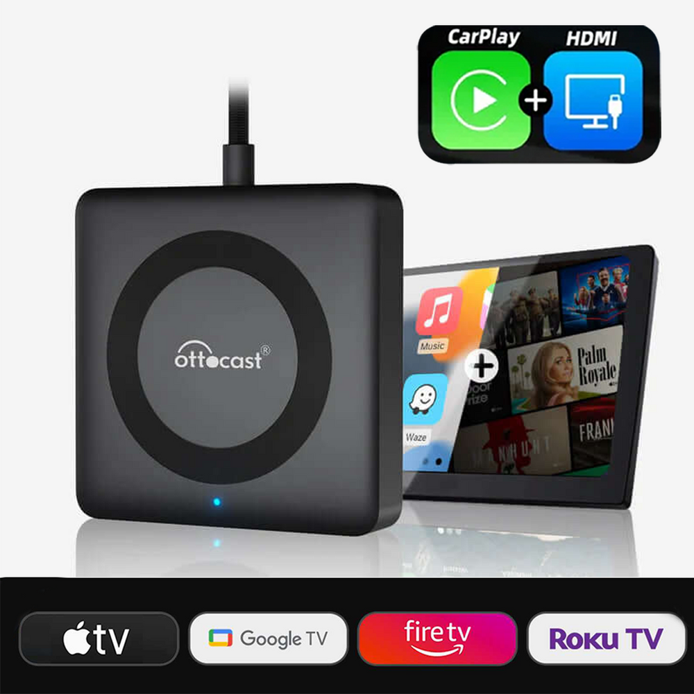 Ottocast Italia - Streaming, Wireless CarPlay e Android Auto per te